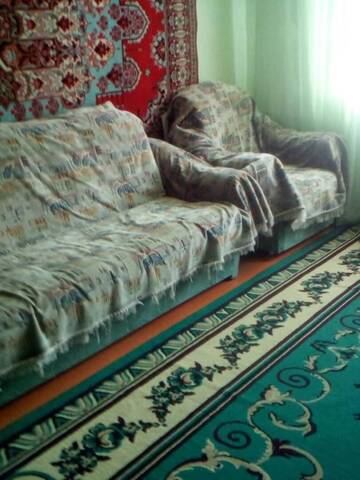 Фото номера Большой двухместный номер с 1 кроватью Гостевой дом Syimyk Guest House г. Dzhergalan 3